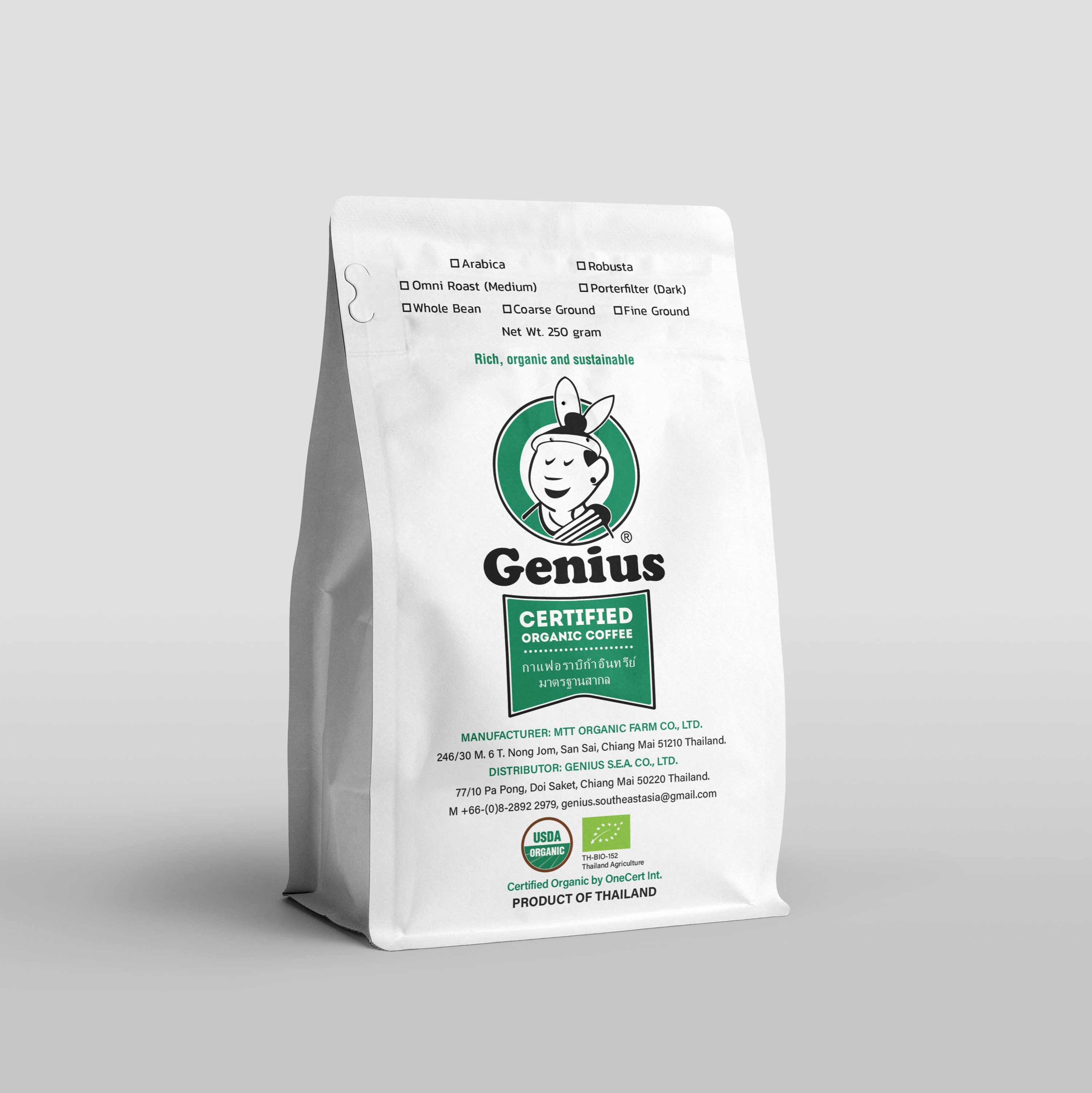 Genius Organic9v26Jq - Edited Roasted Beans - Image 1